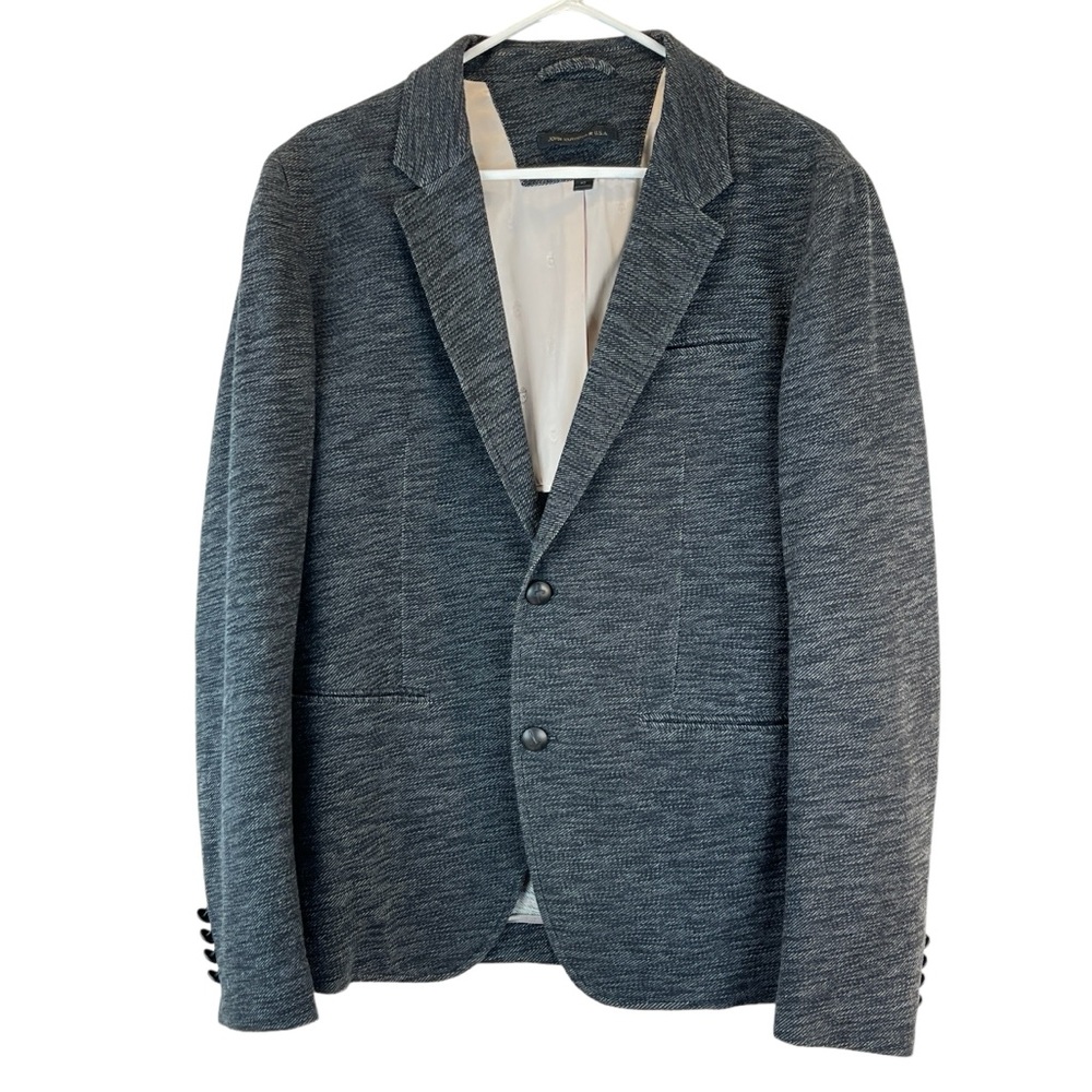 John Varvatos unstructured Gray Sport Coat